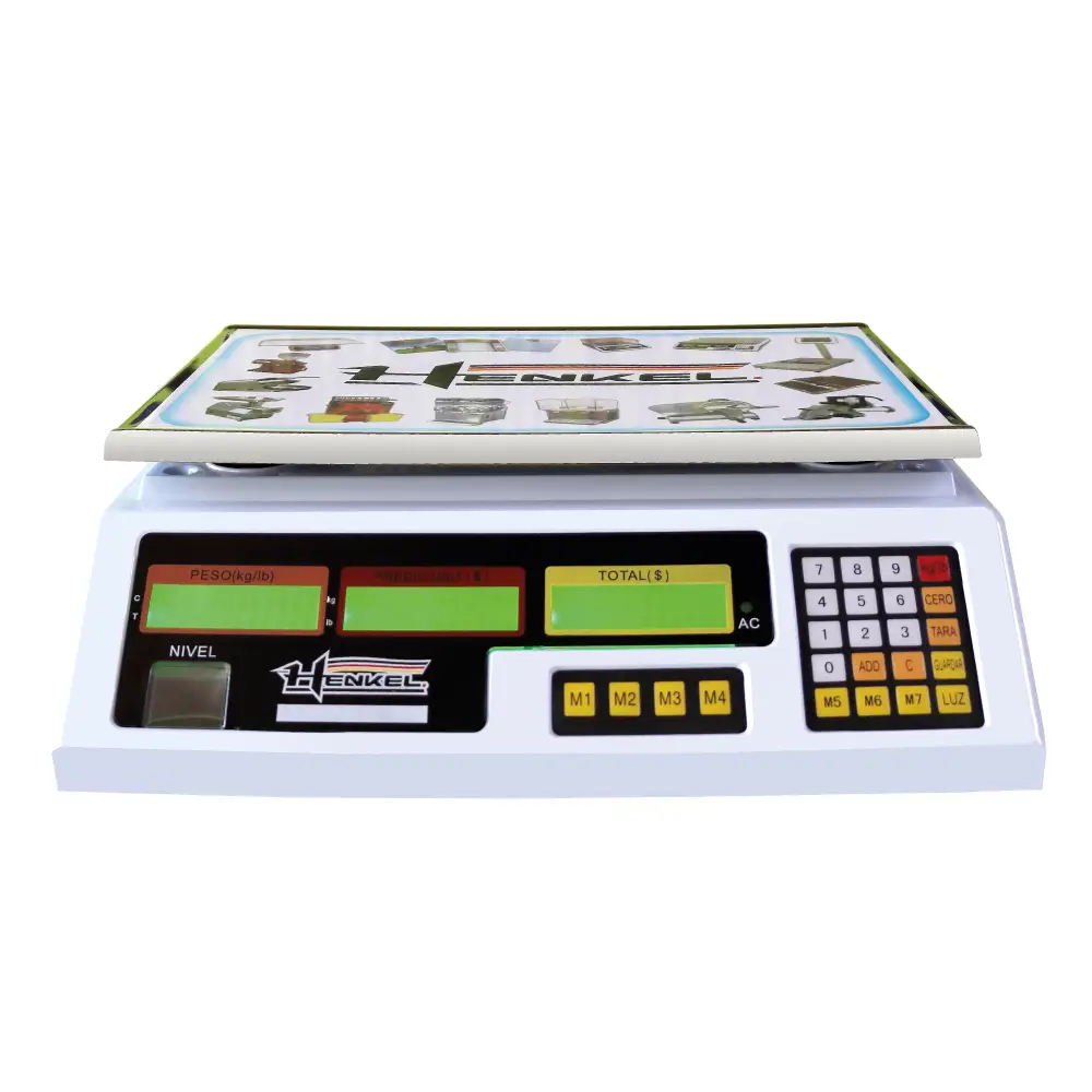 Balanza Electrónica comercial Henkel BC-30 de 30 kilos