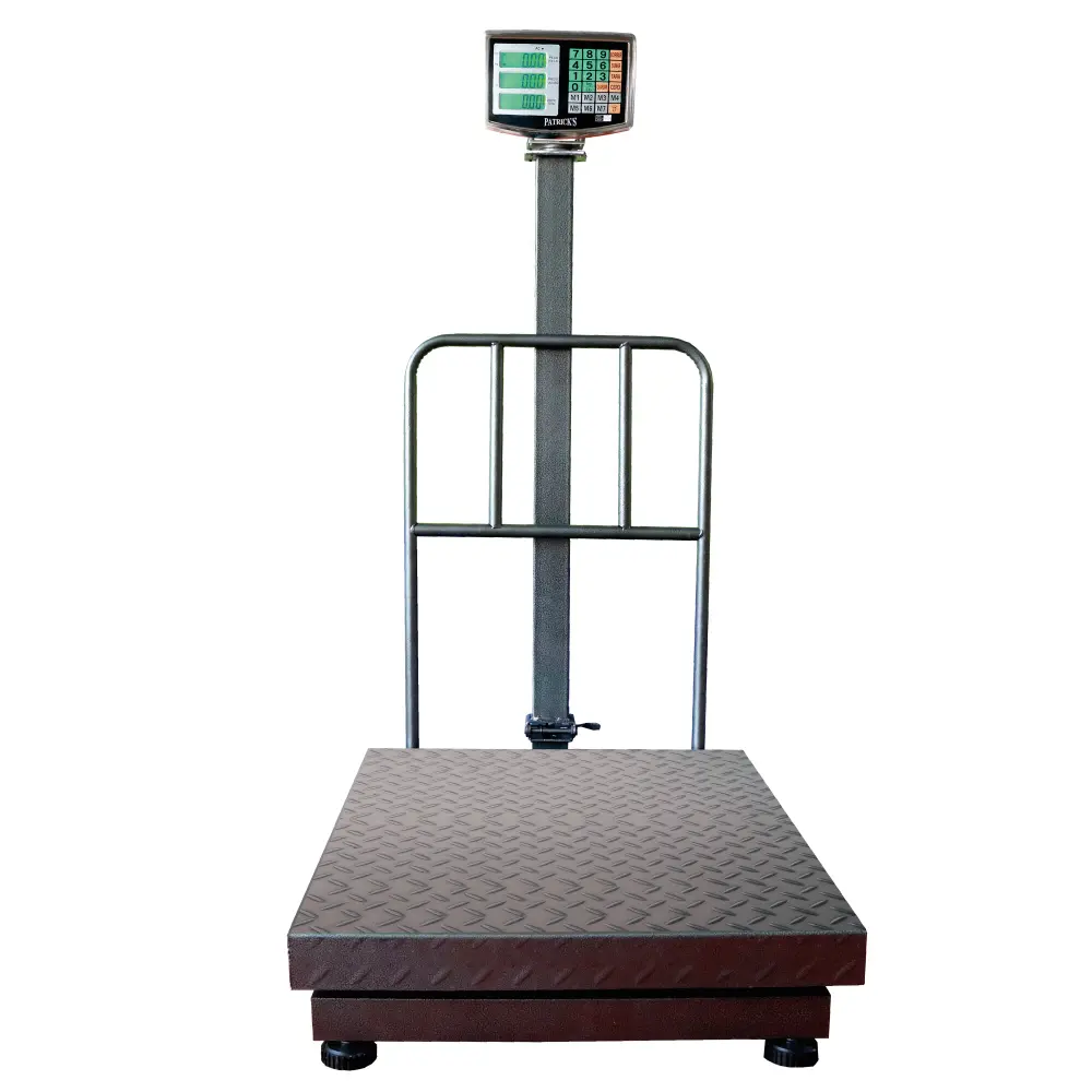 Balanza de Plataforma Patrick's TCS-F4 de 600 Kilos